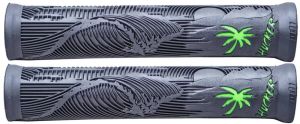 ODI Hucker Signature Flangeless Grips Black Green