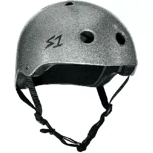 S-One Lifer Helmet Silver Glitter