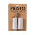 PROTO Deck End Kit 6.5" Silver Threaded