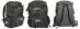 Seljakott AO Transit Backpack Black White