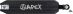 Tald Apex 19.3 x 4.5 Black