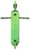 Tõukeratas Blunt Colt S5 Green