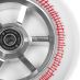 Ratas North Riley Maltais 115 Silver White