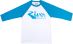 T-särk River Classic Logo 3/4 Sleeve White