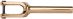 Kahvel Striker Lux IHC Gold Chrome