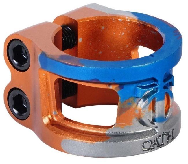 Klamber Oath Cage V2 Orange Blue Titanium