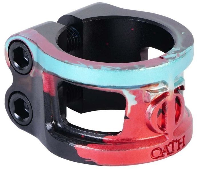 Klamber Oath Cage V2 Black Teal Red