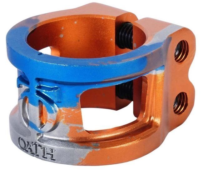 Klamber Oath Cage V2 Orange Blue Titanium