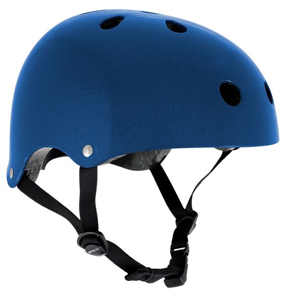 Essentials Metallic Blue Helmet