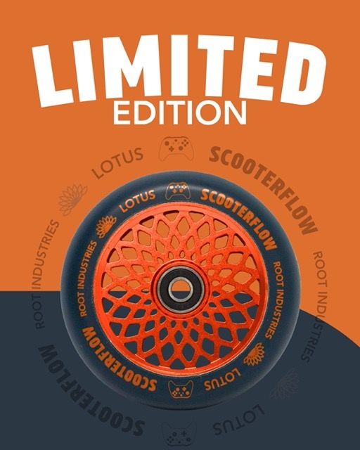 Root Lotus ScooterFlow 110 Wheel Blue