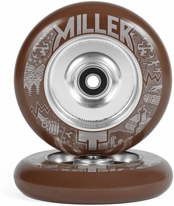 Ratas Tilt Issac Miller 110 Wheel Coffee